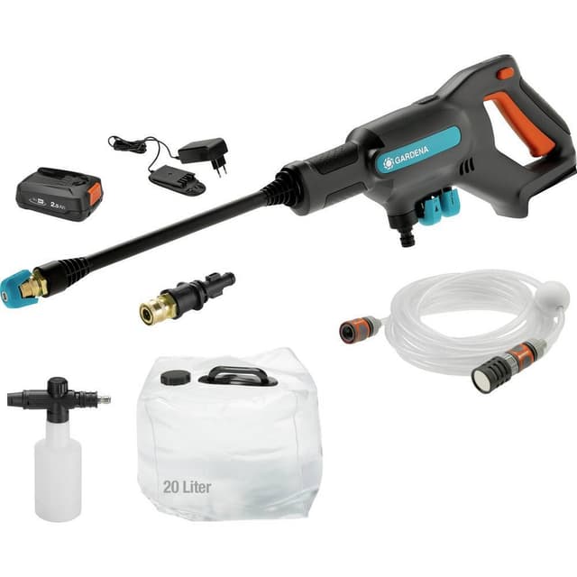 GARDENA AquaClean 24/18V Premium Set Mellantryckstvätt