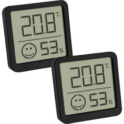 TFA Dostmann 30.5053.01.02 Termo- /hygrometer 2 stk