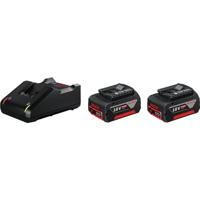 Professional 2x GBA 18V 4.0AH + GAL 18V-40