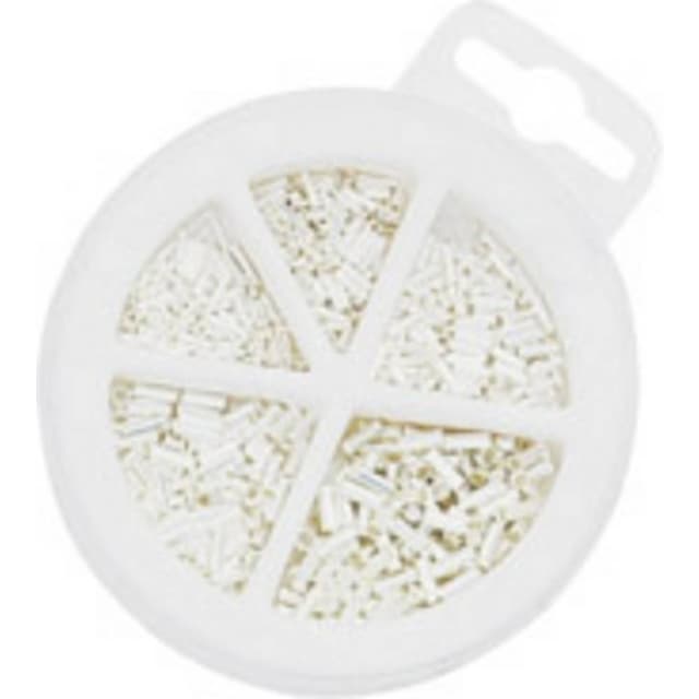 Ändhylsa sortiment 0.50 mm² 2.50 mm² Silver NWS