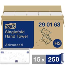 Pappershanddukar 3750 st TORK Zickzack Advanced 290163