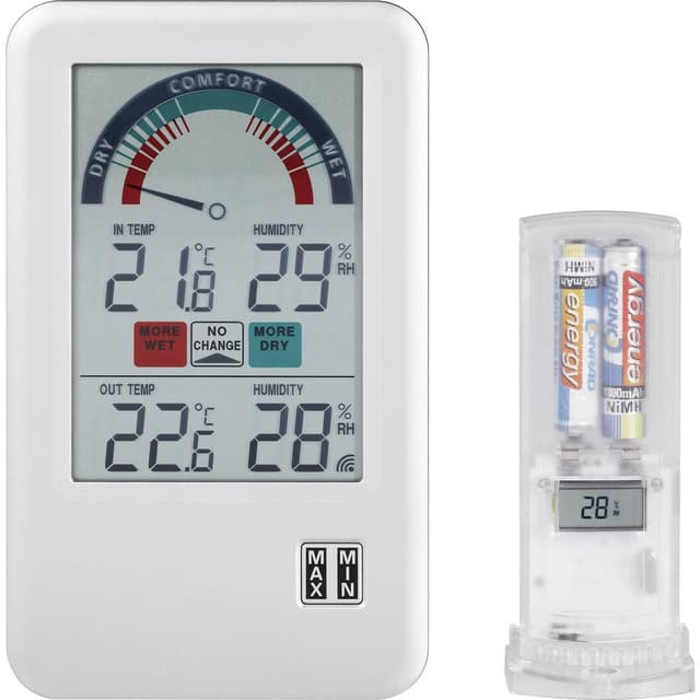 TFA Dostmann 30.3045.IT Trådlös termo-/hygrometer