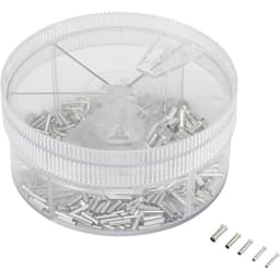 Ändhylsa sortiment 0.50 mm² 2.50 mm² Metall TRU