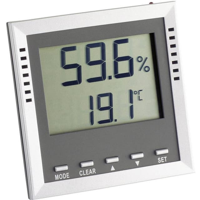 TFA Dostmann Klima Guard Termo- /hygrometer Sølv