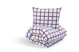 Lord Nelson Victory Ruta Percale Vit 150X210