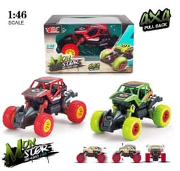 Pull-back Monstertruck 1:46, Grön