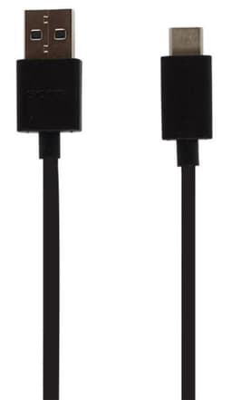 SONY UCB20, USB typ C-kabel, 1m, Bulk, Svart