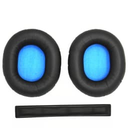 Sennheiser HD8 DJ HD6 MIX tekonahka mustan kanssa yhteensopivat korvatyynyt