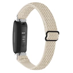Flätat klockband kompatibelt med Fitbit Inspire 1 Aprikos