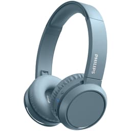 On-ear Bluetooth-hodetelefoner blå