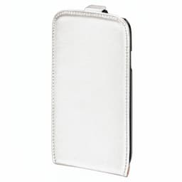 HAMA Mobilväska Flip-Front Samsung S4 Läder Vit