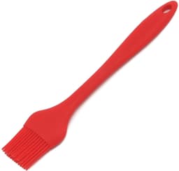 Silikonbørste / tråklebørste for grilling Rød
