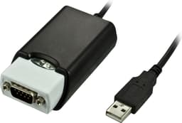VSCOM USB-sarjasovitin, RS-232, DB9ha, 5V