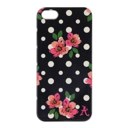 Mobilcover iPhone 5/5s/SE Polka Sort