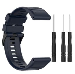 Urrem med skruetrækker kompatibel med Garmin Fenix 7/6/5 silikoneblå