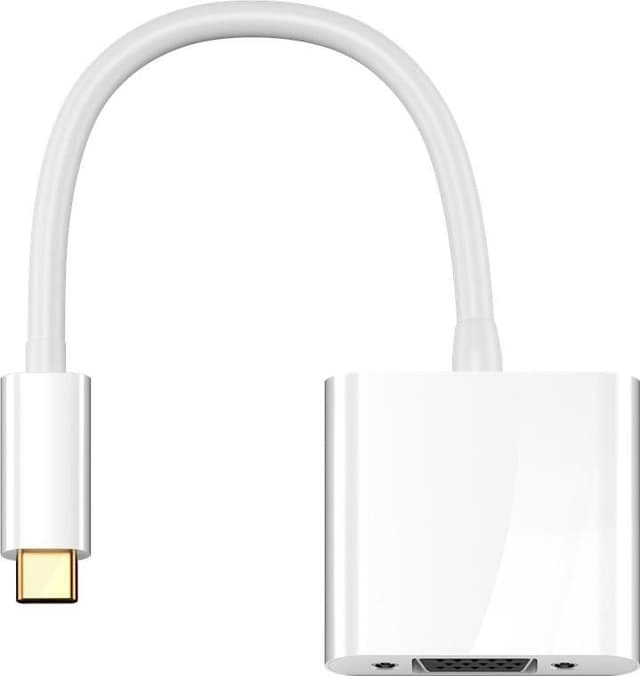 USB-C™-adapter VGA, hvid