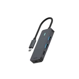 RAPOO UCH-4003 USB-C till USB-C/USB-A-hub