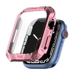 Apple Watch 7 41 mm veske PC / herdet glass Rosa