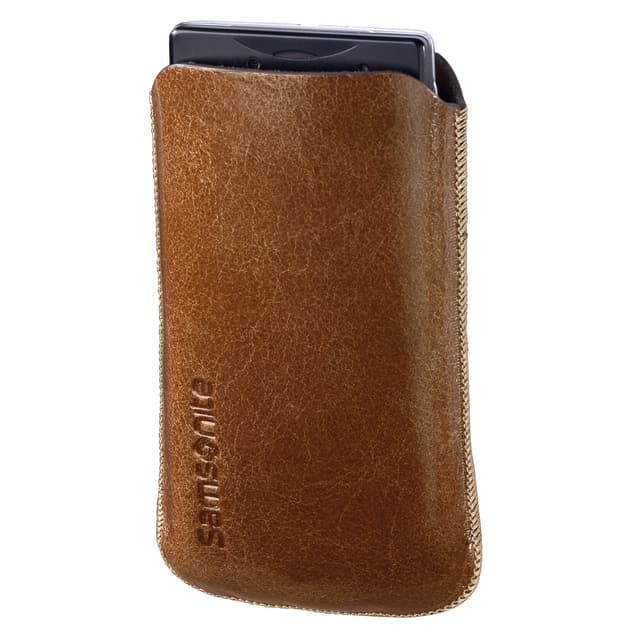 HAMA SAMSONITE Toledo Skin Sleeve Tobacco, sopii iPhone 3:lle ja 4:lle
