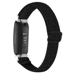 Flettet klokkerem kompatibel med Fitbit Inspire 1 Black