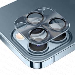 Fullt objektivdeksel som er kompatibelt med iPhone 13 Pro/13 Pro Max Blue