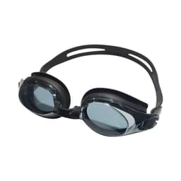 Uimalasit aikuisille Anti-Fog PC/Silikoni musta 2-osainen