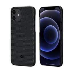 Pitaka iPhone 12 Mini Suojakuori MagEZ Case Musta/Harmaa Plain