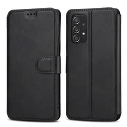 SKALO Samsung A53 5G Premium Cut Flip Cover - Sort