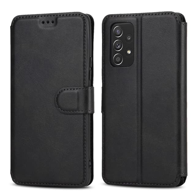 SKALO Samsung A53 5G Premium Cut Plånboksfodral - Svart