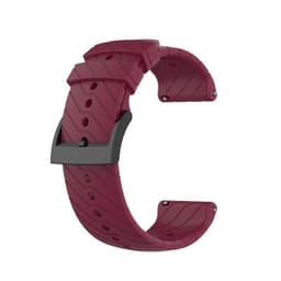 Suunto 7/9/9 baro / D5 armbånd silikone Vinrød