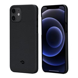 Pitaka iPhone 12 Suojakuori MagEZ Case Musta/Harmaa Plain