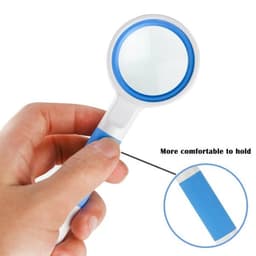 Förstoringsglas med silikonhandtag