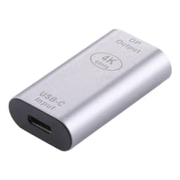 Adapter med USB-C til DP-Port