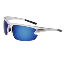 Xsports Aurinkolasit XS53 Hopea sinisillä linsseillä