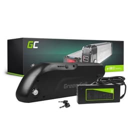 Green Cell elsykkelbatteri 36V 13Ah med lader
