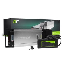 Green Cell elsykkelbatteri  36V 12Ah med lader
