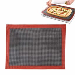 Bakmatte Ovnsfôr Non-Stick Sort / Rød