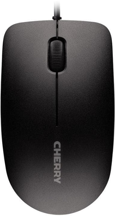 Cherry MC 1000 optisk mus, 1200 DPI, 3 knappar+scroll, USB, 1,8m, svar