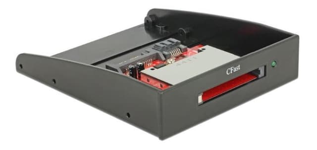 DeLOCK SATA kortleser for CFast-kort, 3,5"", 1xSATA 7+15-pin