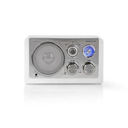 FM-Radio | 9 W | Analoginen viritys | Retromalli | Valkoinen