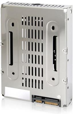 ICY DOCK EZConvert Air, 1x2,5"", SATA 6Gb/s, 1x3,5""-plats, alu, silver