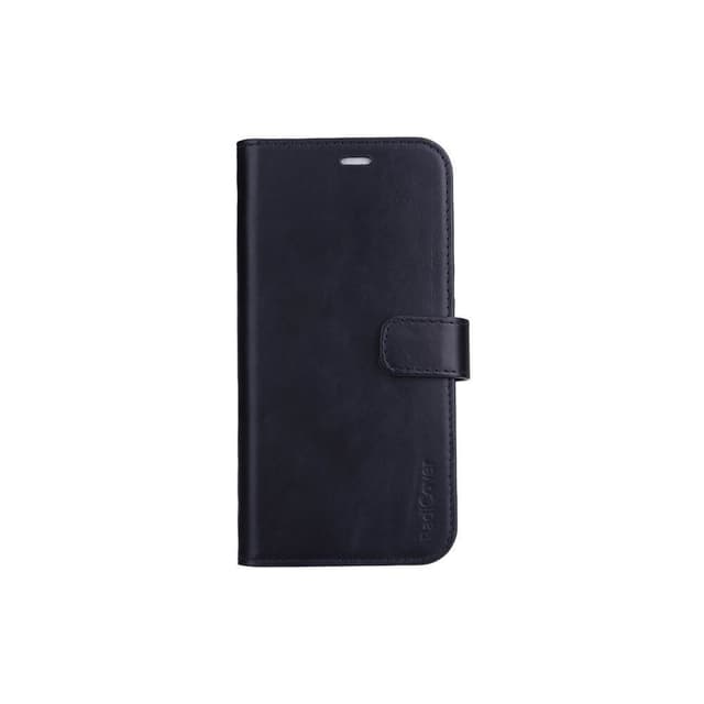 Strålingsbeskyttende Læder Cover iPhone 13 Pro Max 2i1 Exclusive RFID Sort
