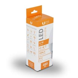 Forever Light LED-lampa med E14-sockel, 6W, 3000K (varmvit)