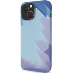 Akvarelli TPU-kuori iPhone 13 Sininen