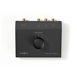 Nedis Analog audioswitch | 3x (2x RCA hona) - 2x RCA hona | svart