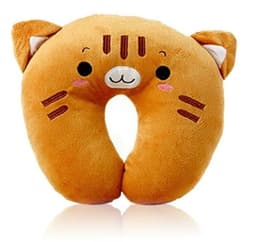 Rund nakkepute for barn - Tiger