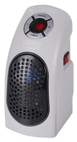 Camry kompakt värmefläkt för vägguttag, 700 W, LED-display