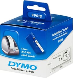 DYMO LabelWriter långa etiketter, 38x190mm, 110st