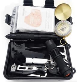 Overlevelsessett/SOS-sett - Svart