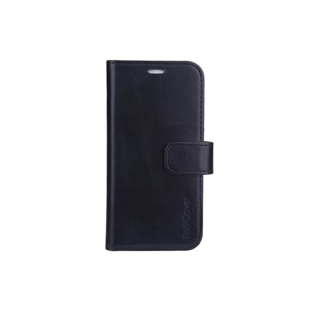 RADICOVER Strålingsbeskyttende Wallet Læder iPhone 13 Mini 2in1 Exclusive RFID Sort